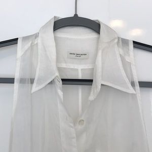 Dries Van Noten sleeveless blouse